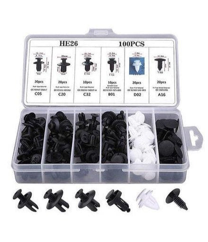 Kit Universal de Clips para Autos – Repará Fácil, Ahorrá Más 🚗💥