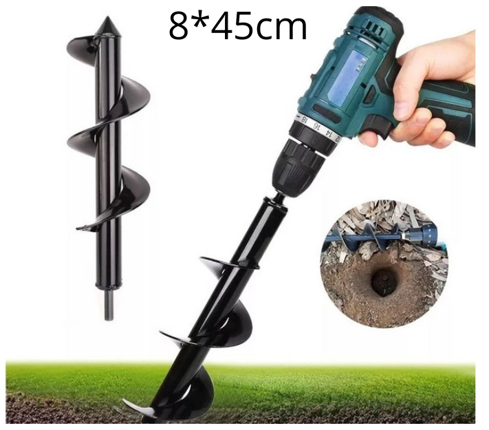2x1 Broca espiral para jardinería fácil de usar🛠️