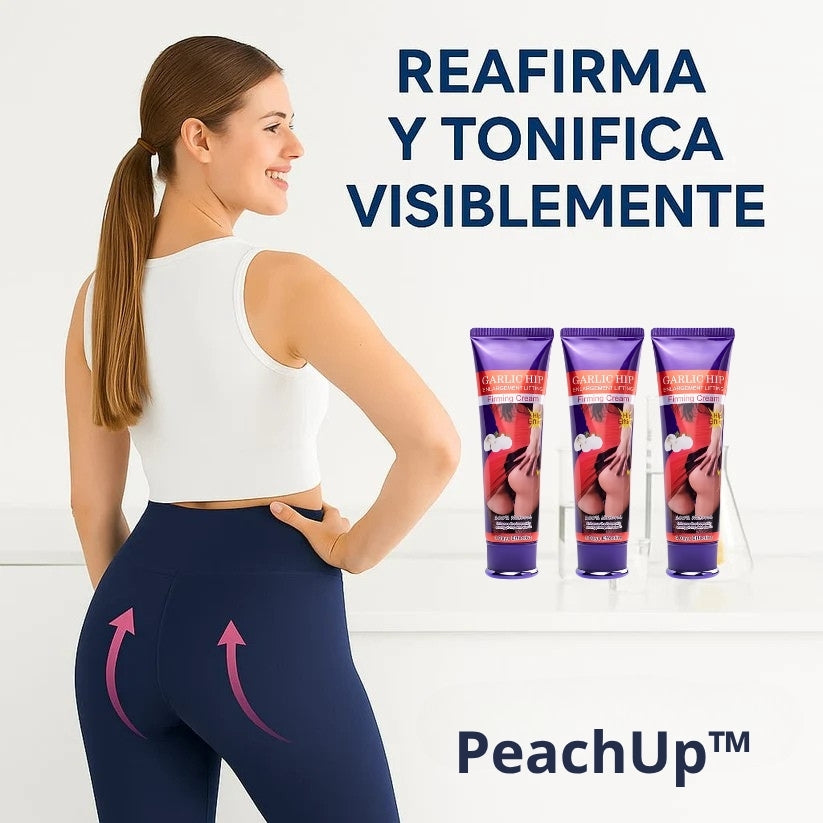 3 Cremas PeachUp™ - Glúteos Firmes, Redondos y Visibles