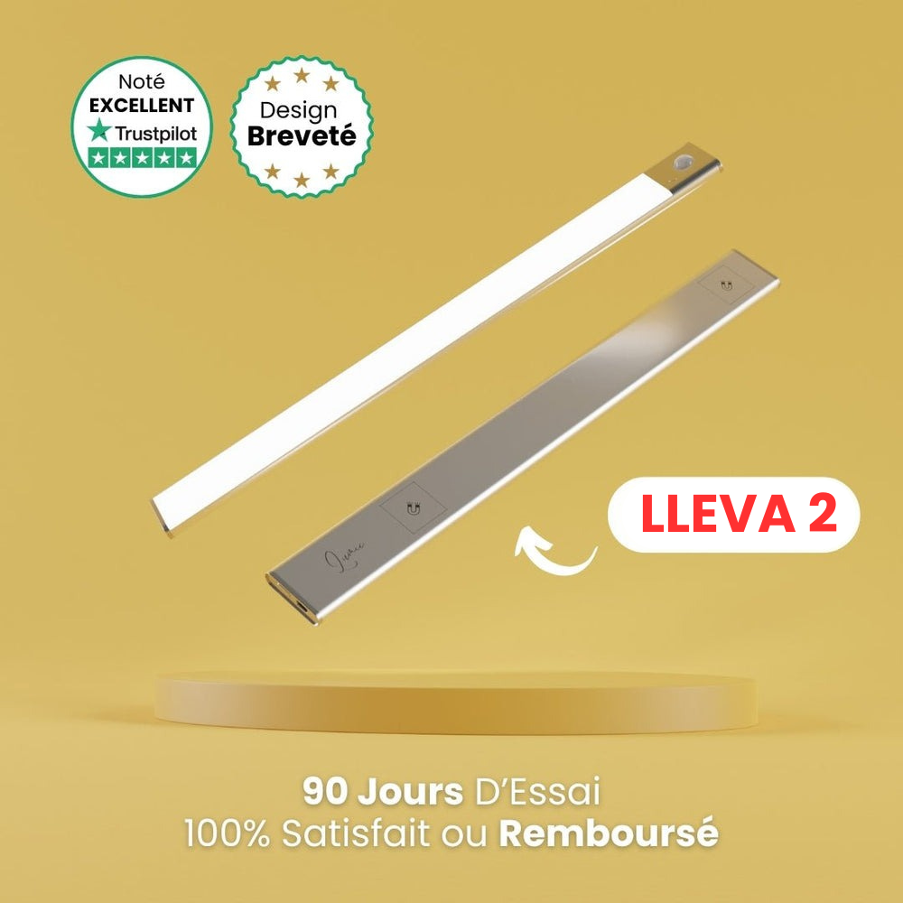 Lumins 3.0™ | Tira de luz LED inalámbrica con detector de movimiento